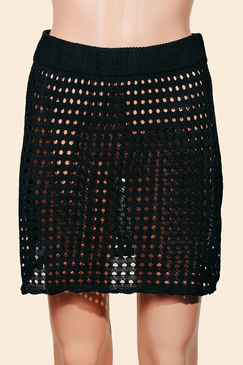 Crochet Skirt Cover Up: WH