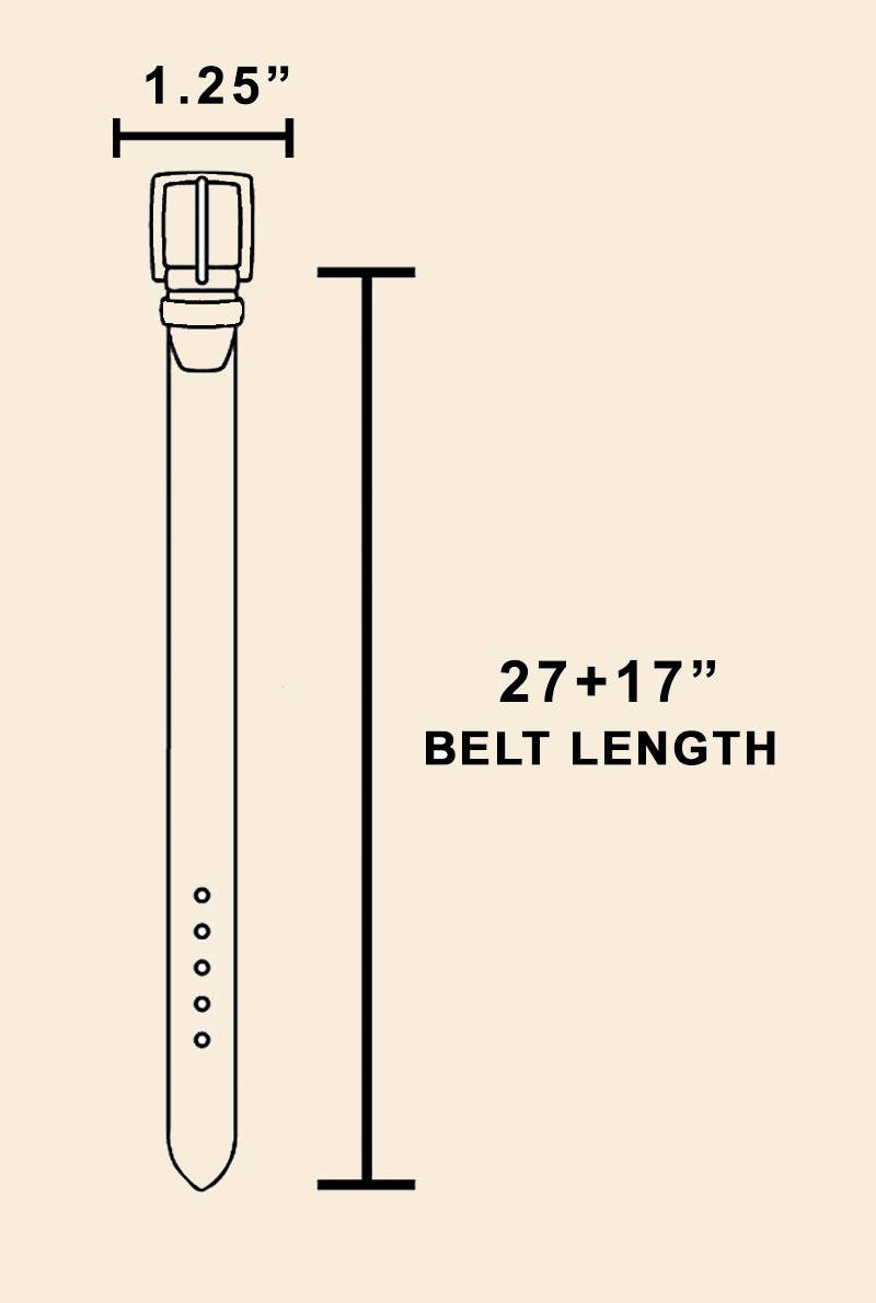 Braided Elastic Fashion Belt: WH