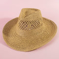 Natural Straw Cowboy Hat: KH