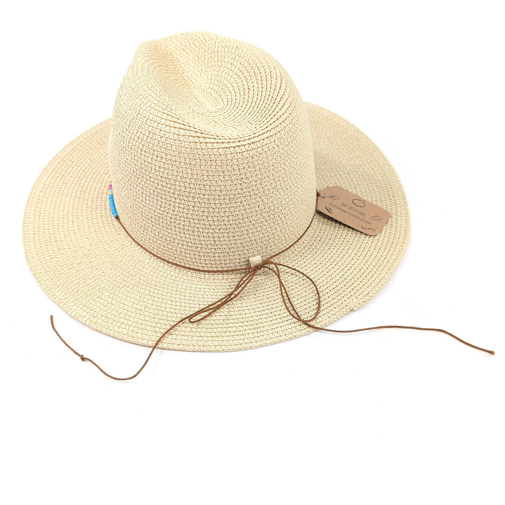 Foldable Panama Hat with Loop - 57cm