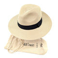 Panama Style Foldable Sun Hat in Bag  - Medium (57cm)