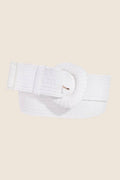 Braided Elastic Fashion Belt: WH