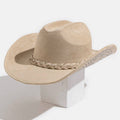 Western Studded Star Brim Cowboy Hat: KA