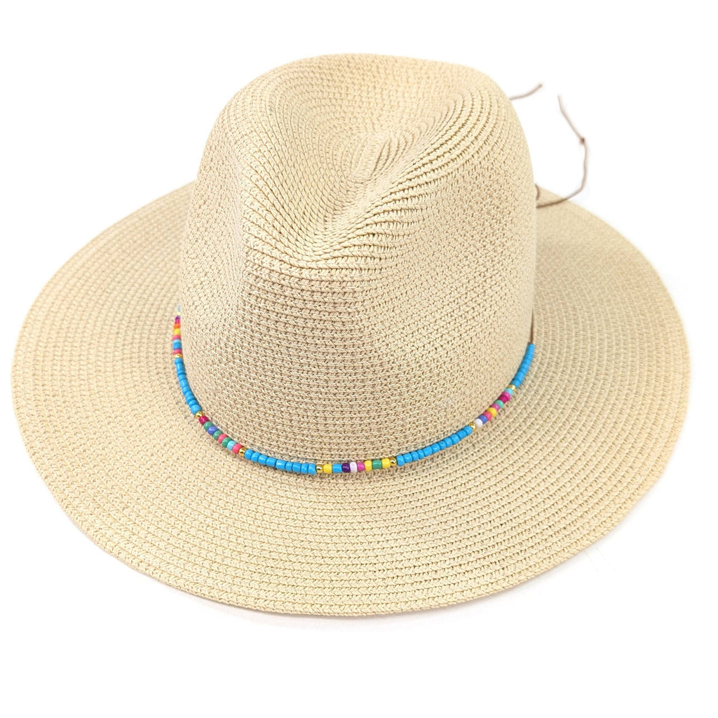 Foldable Panama Hat with Loop - 57cm