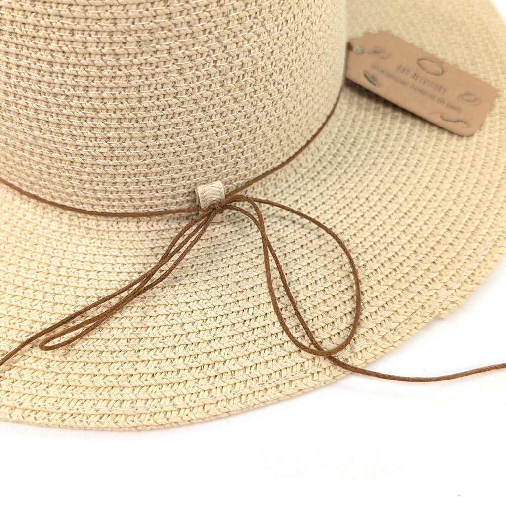 Foldable Panama Hat with Loop - 57cm